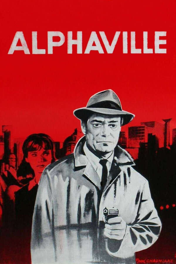 Poster for Alphaville (1965).