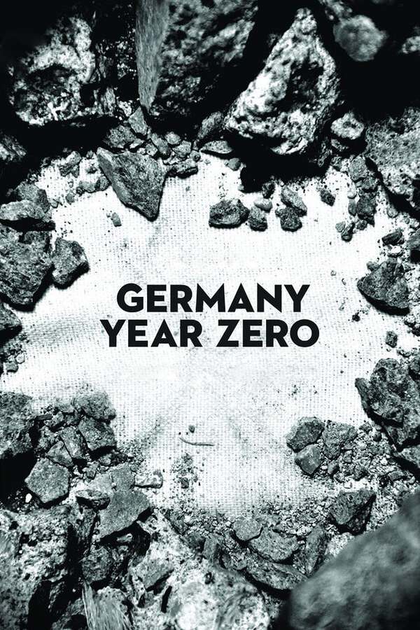 Poster for Germany, Year Zero, 1948 - ★★★★