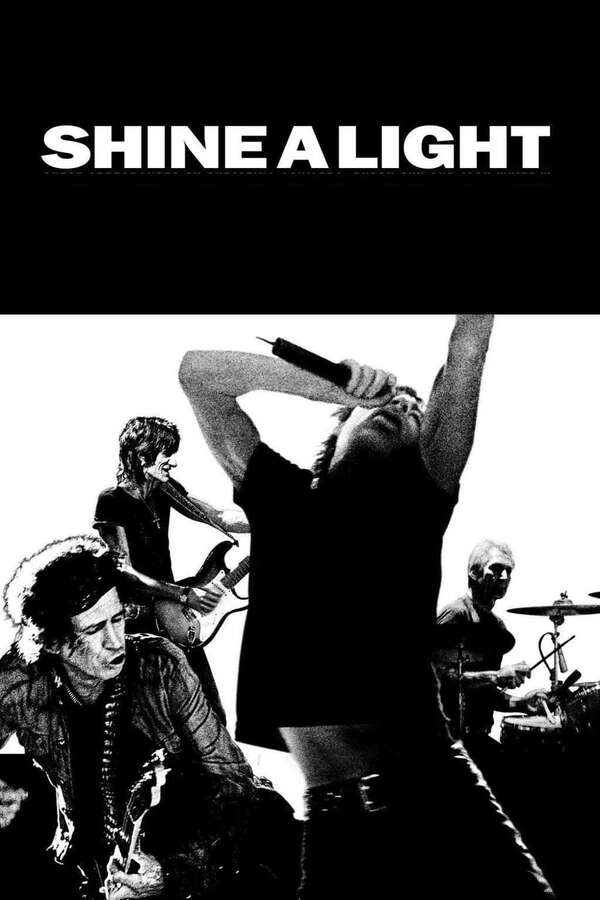 SHINE A LIGHT poster