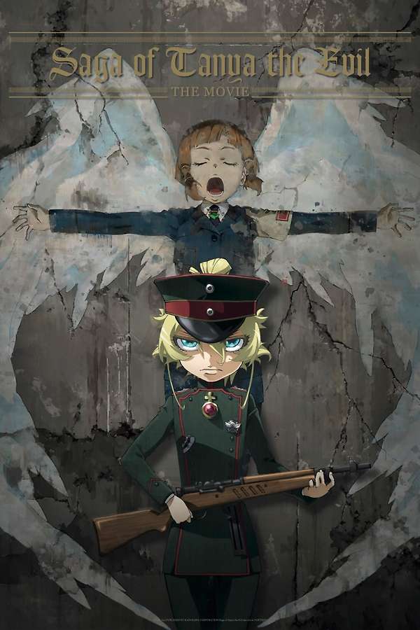 Poster for Saga of Tanya the Evil: The Movie (2019).