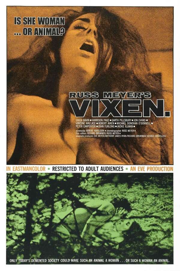 Poster for Vixen!, 1968 - ★★★½
