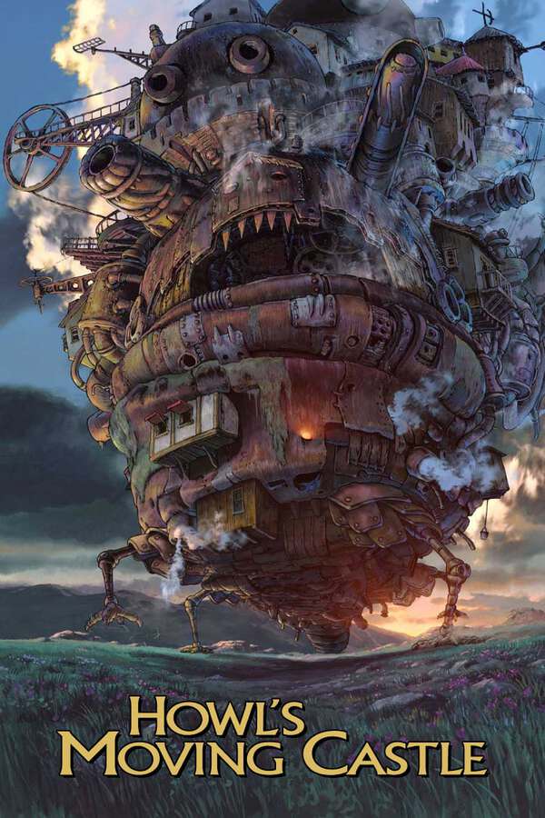 Movie poster for Howl's Moving Castle
