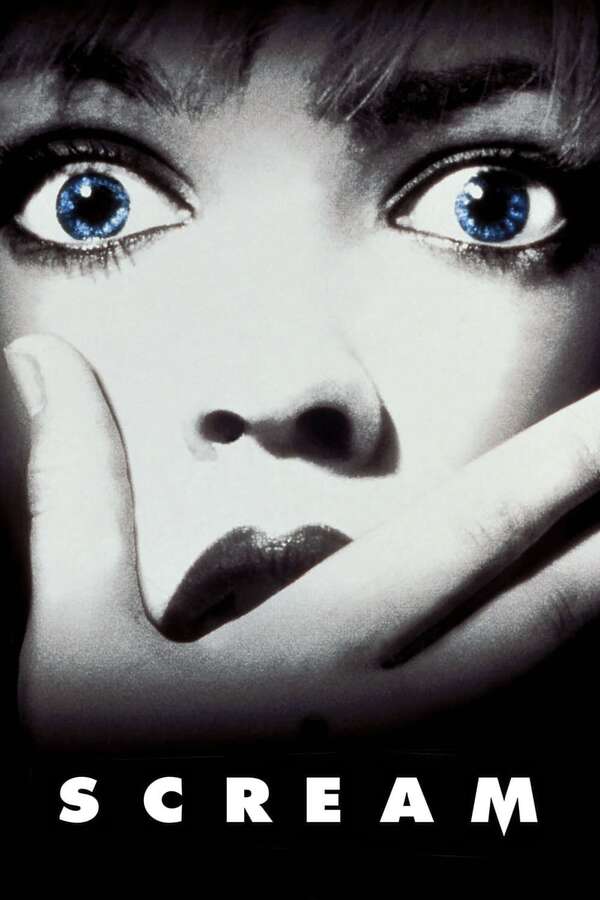 Movie poster for “Scream”.