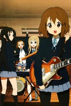 k on anime poster