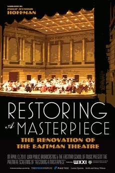 ‎Restoring a Masterpiece: The Renovation of Eastman Theatre (2010 ...