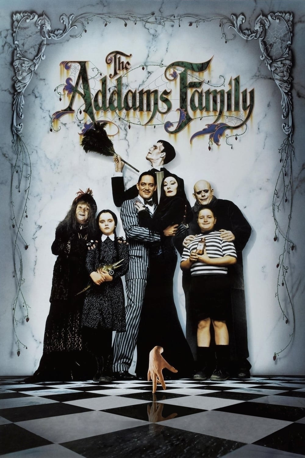 the addams family movie poster