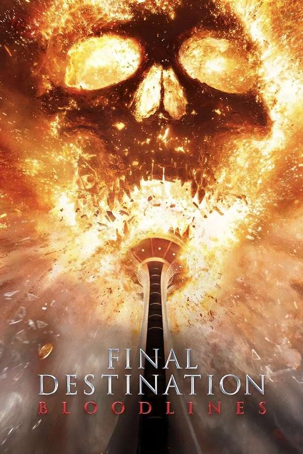 Movie poster for “Final Destination Bloodlines”.