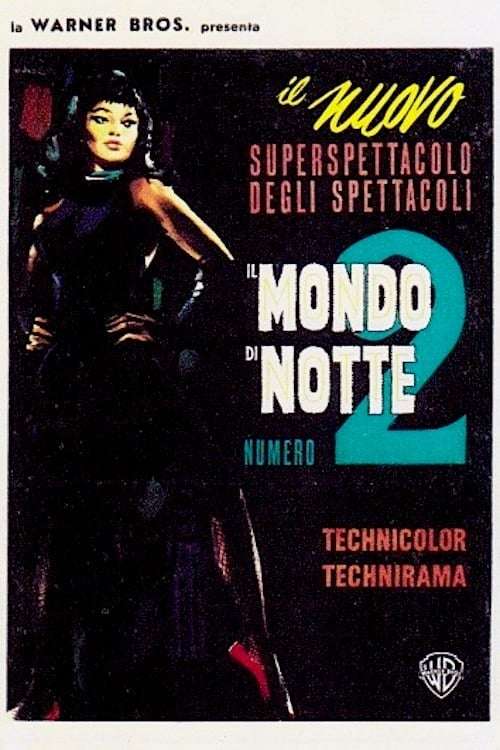 ★続 世界の夜★映画チラシ★当時物★レア物★ WORLD BY NIGHT 2★ World by Night No. 2 (1961) directed by Gianni Proia • Film