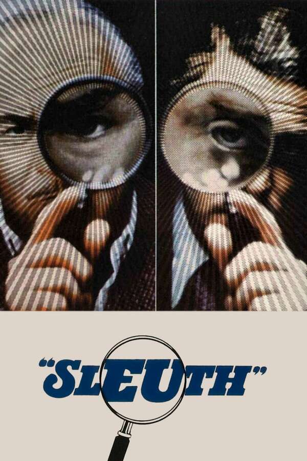 Movie poster for “Sleuth”.