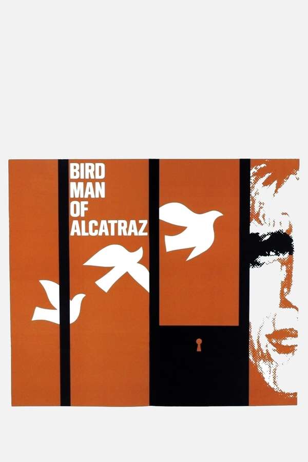 Poster for Birdman of Alcatraz, 1962
