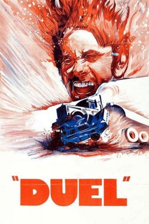 Movie poster for “Duel”.