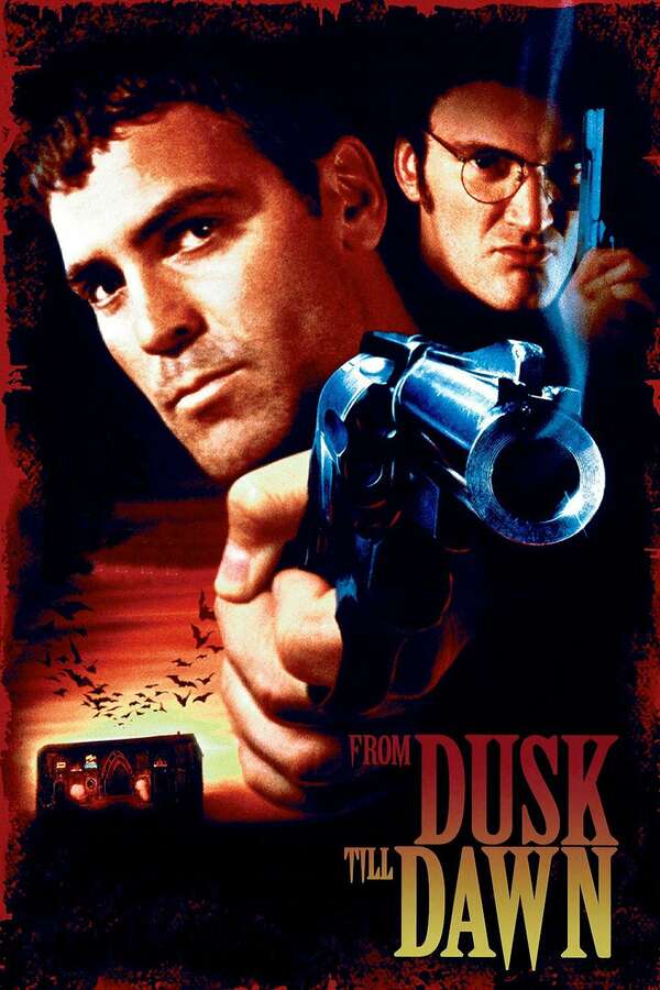 Movie poster for “From Dusk Till Dawn”.