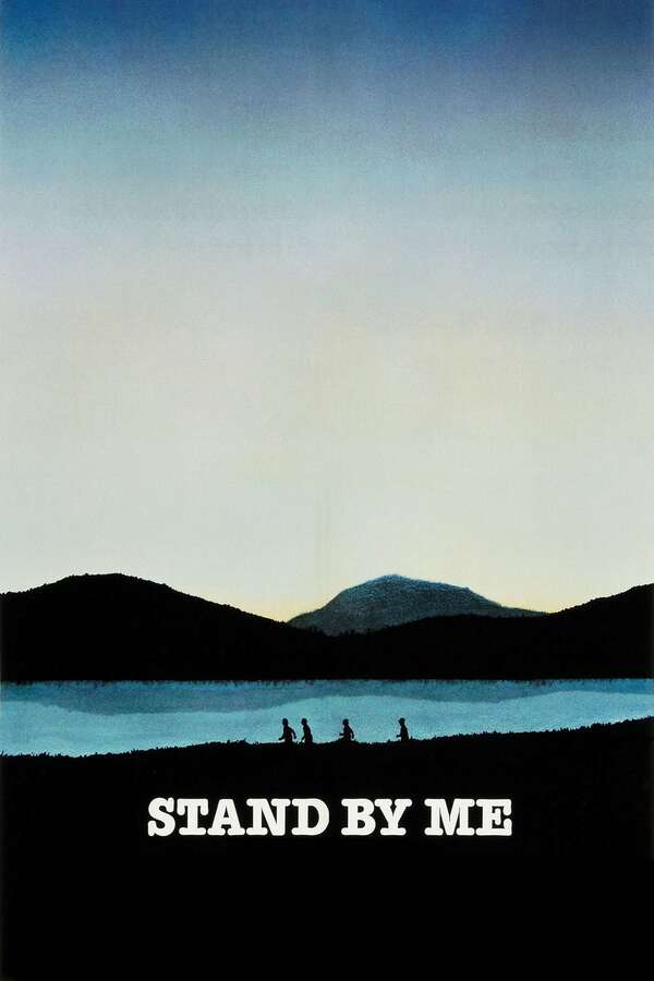 Movie poster for “Stand by Me”.