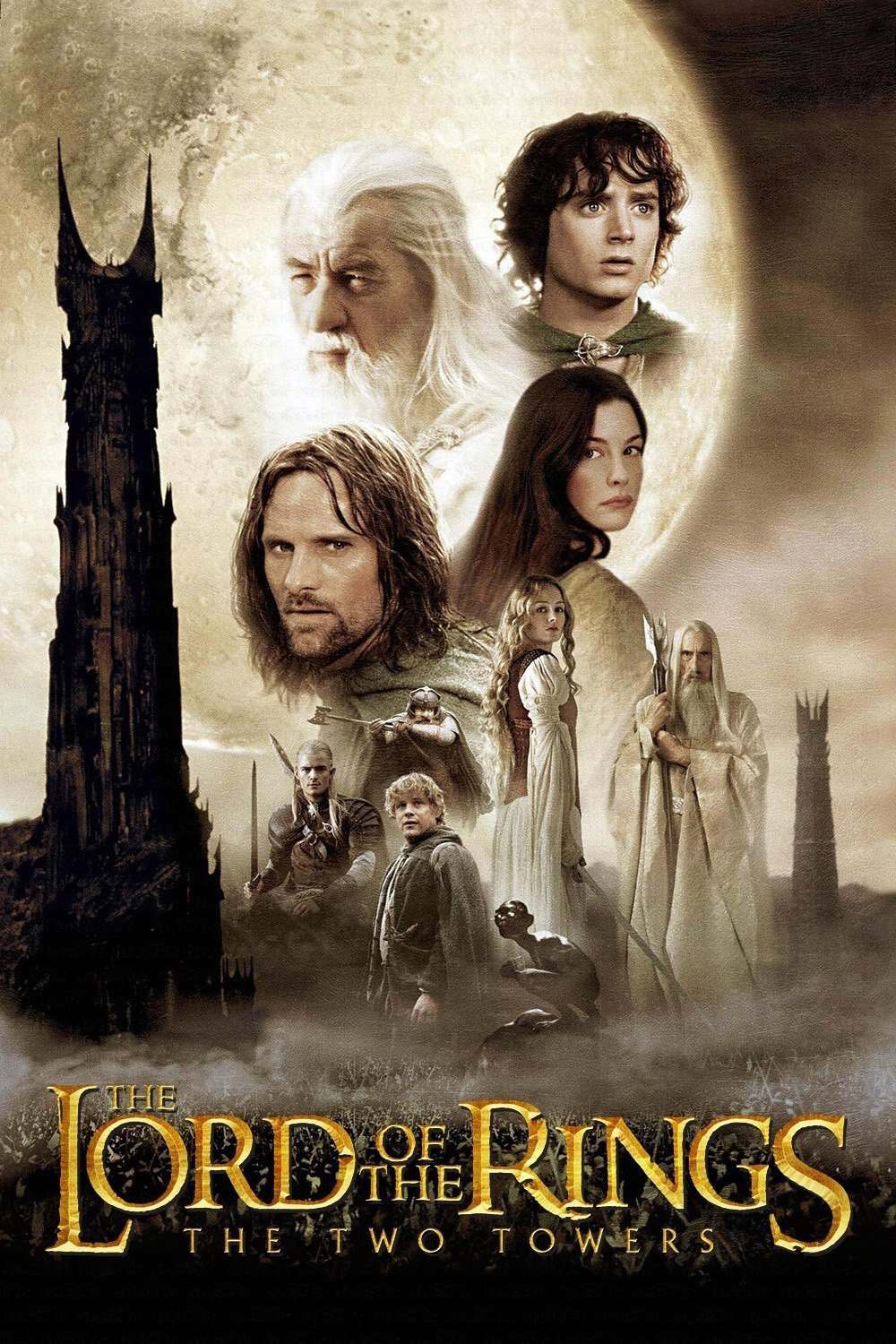 The Lord of the Rings: The Two Towers cover