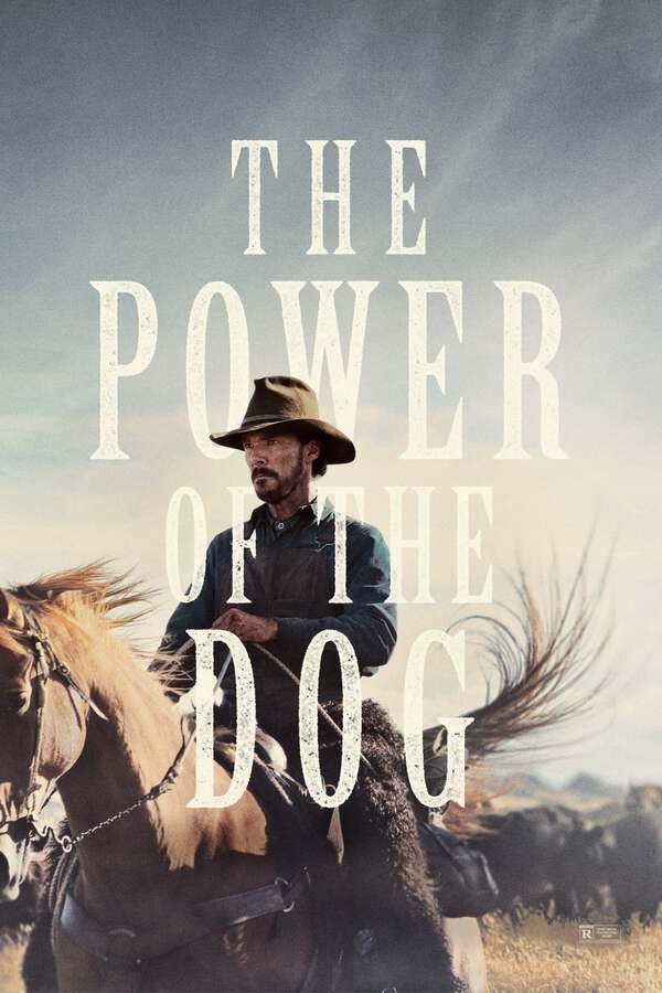 Movie poster for “The Power of the Dog”.