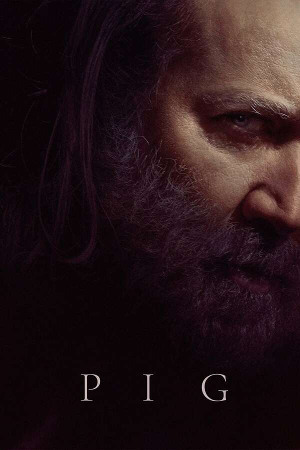 Movie poster for “Pig”.