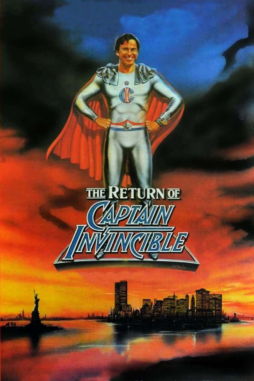 Poster for The Return of Captain Invincible (1983)