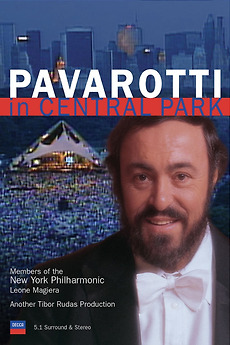 Pavarotti in Central Park