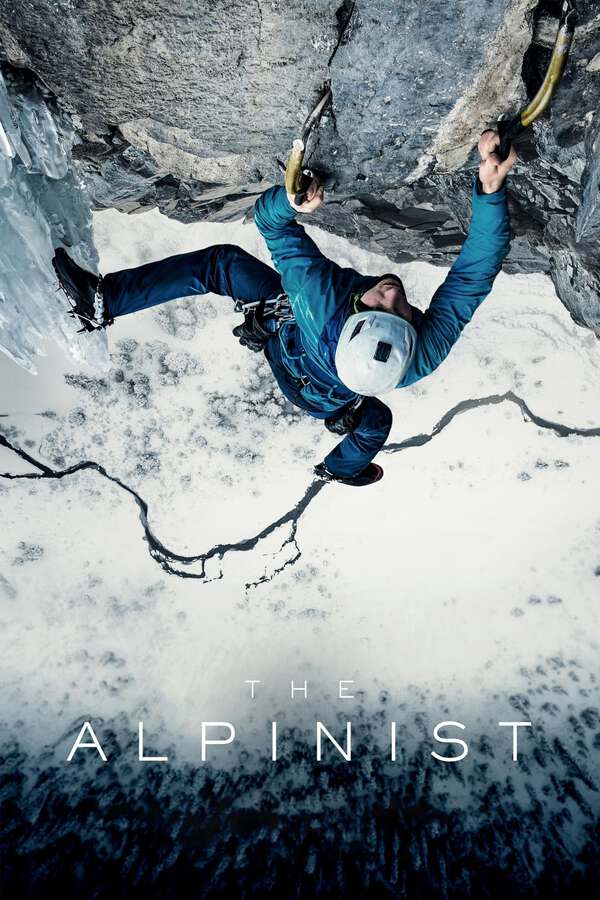 Movie poster for “The Alpinist”.