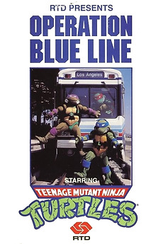 Graphic L.A.　Roph Ruppel　2014年版 Operation Blue Line, Starring: Teenage Mutant Ninja Turtles