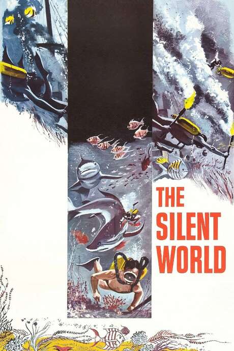 Film The Silent Sea ‎The Silent World (1956) directed by Jacques-Yves Cousteau, Louis Malle