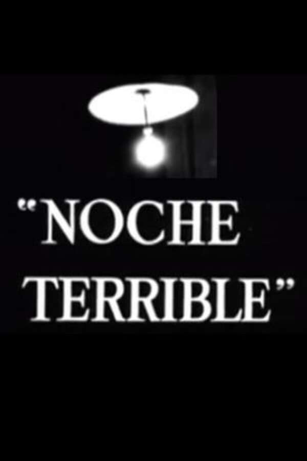 Póster de Noche terrible