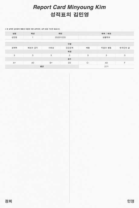 kim min young reportcard 2021 directed by lee jae kim min young reportcard 2021 directed by lee jae