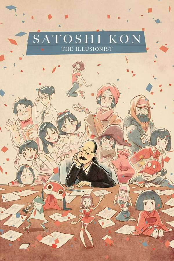 Poster for Satoshi Kon: The Illusionist (2021).