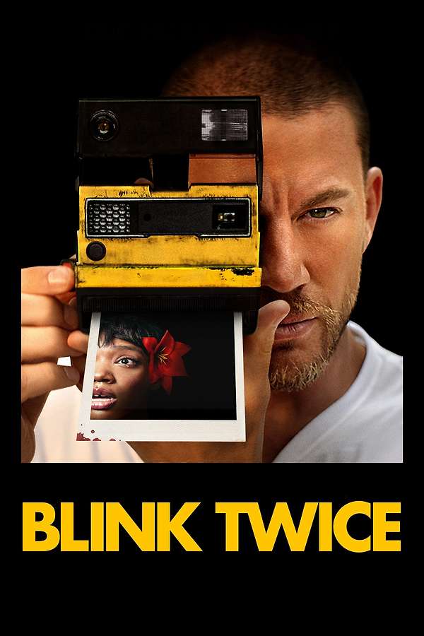 Movie poster for “Blink Twice”.