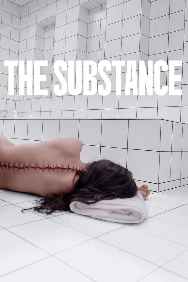 Movie poster for βThe Substanceβ.