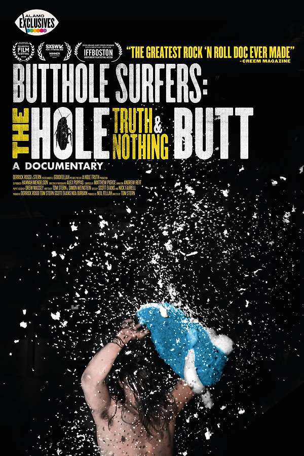 Poster for Butthole Surfers: The Hole Truth and Nothing Butt, 2025 - ★★★★