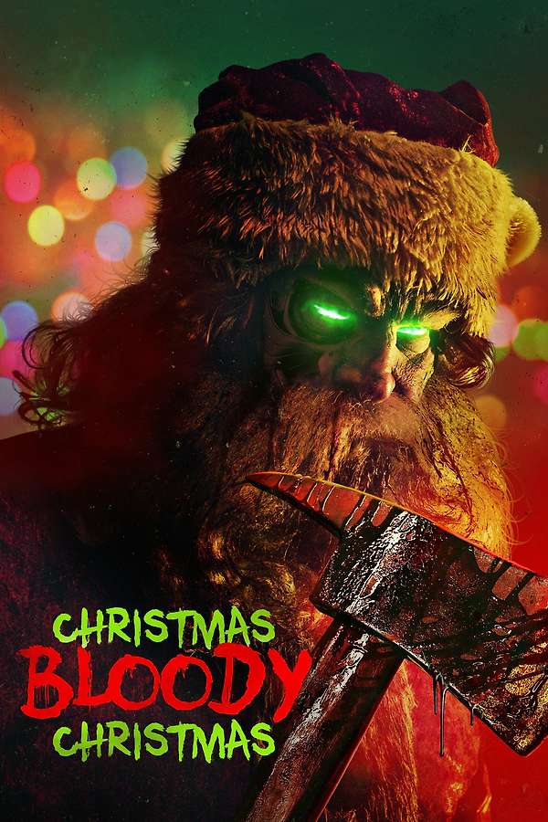 Movie poster for “Christmas Bloody Christmas”.