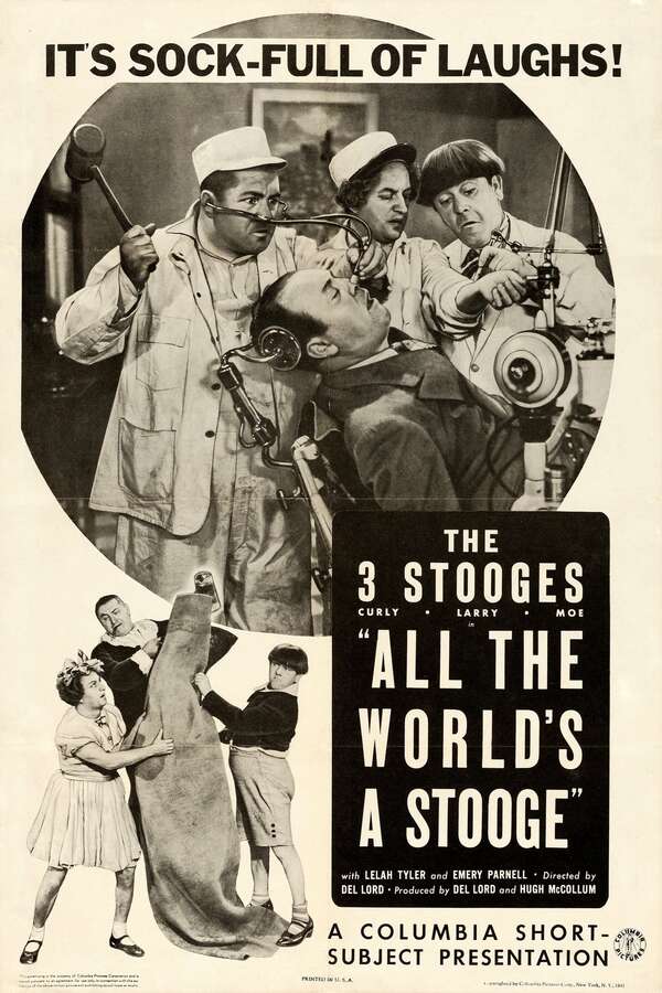 All the World's a Stooge (1941) directed by Del Lord • Reviews