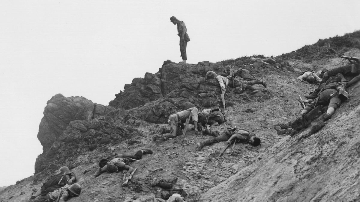 ‎Fires on the Plain (1959) directed by Kon Ichikawa • Reviews, film