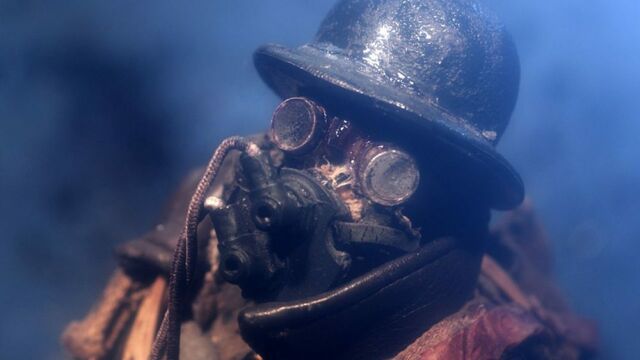Masks on for Phil Tippett’s Mad God.