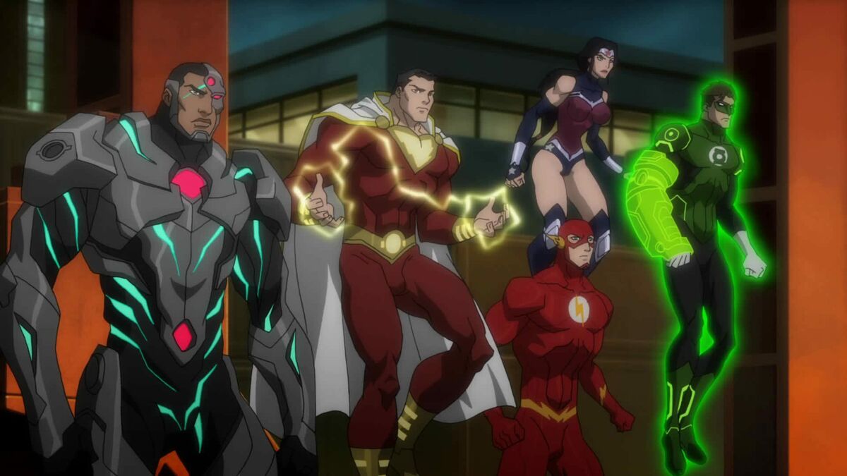 Justice League War Animated Movie Download In Hindi Justice League War Movie Cyborg