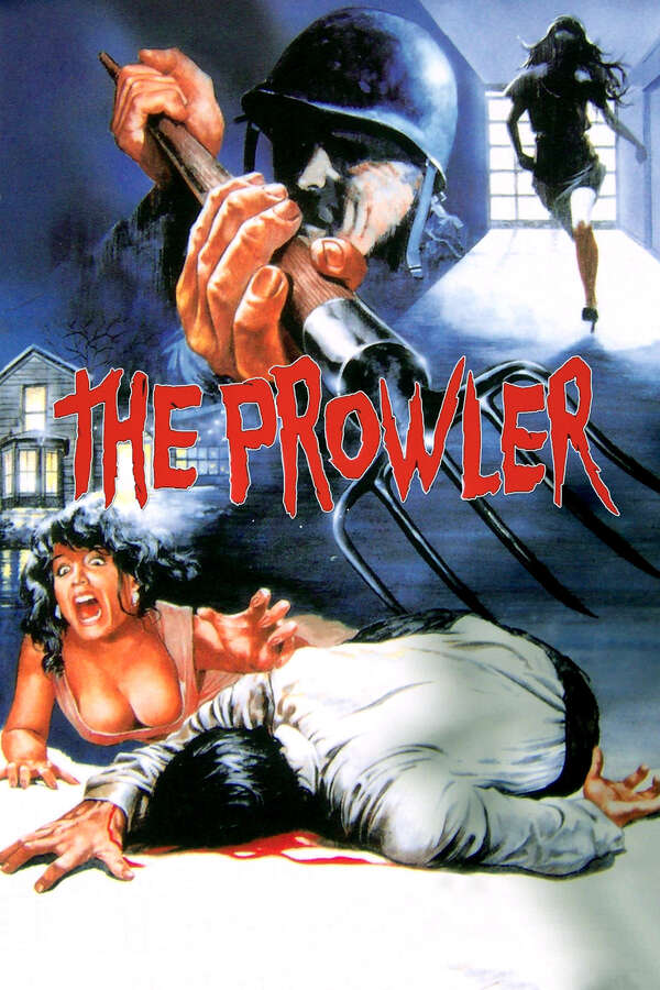 Movie poster for “The Prowler”.