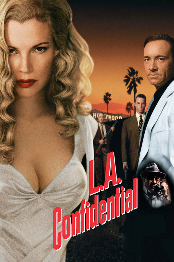 Movie poster for “L.A. Confidential”.