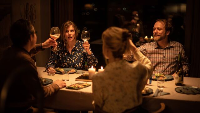 Cheers!—a toast to relentless commitment to proper etiquette and manners, no matter the cost.