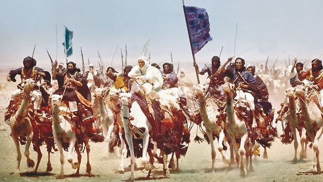 Peter O’Toole leads the pack in Lawrence of Arabia (1962).