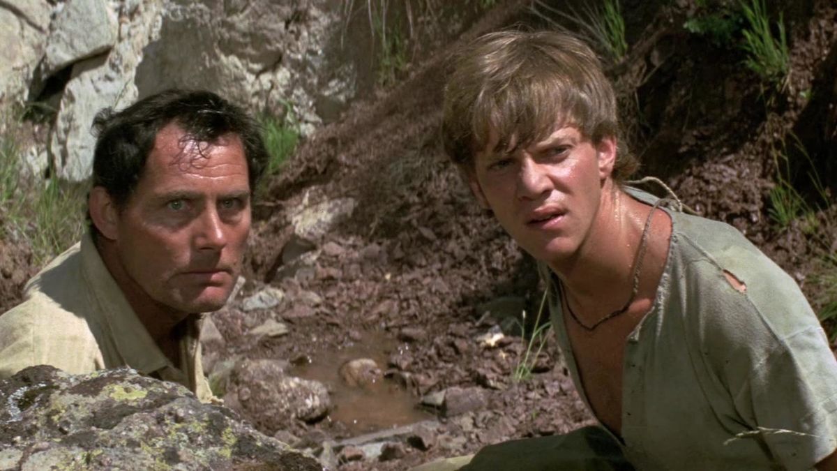 ‎Figures in a Landscape (1970) directed by Joseph Losey • Reviews, film