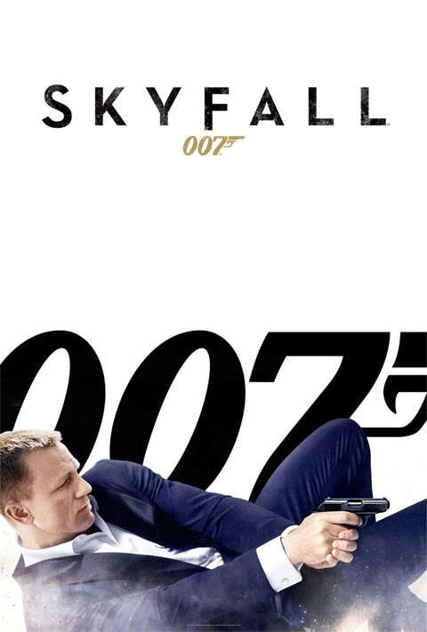 Movie poster for βSkyfallβ.