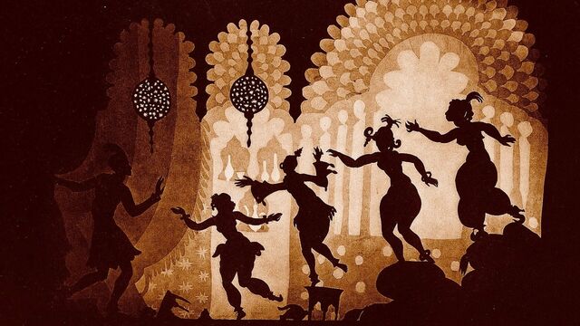 Lotte Reiniger’s The Adventures of Prince Achmed (1926).