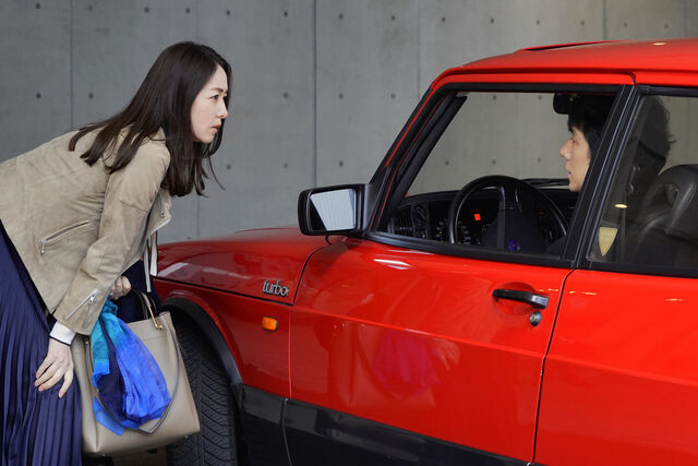 Reika Kirishima and Hidetoshi Nishijima in Drive My Car.