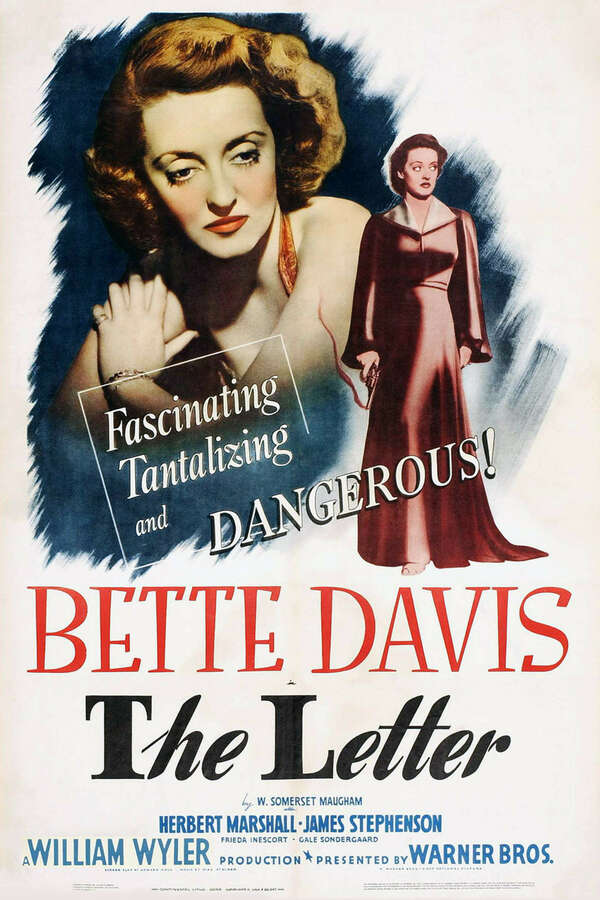 Poster for The Letter, 1940
