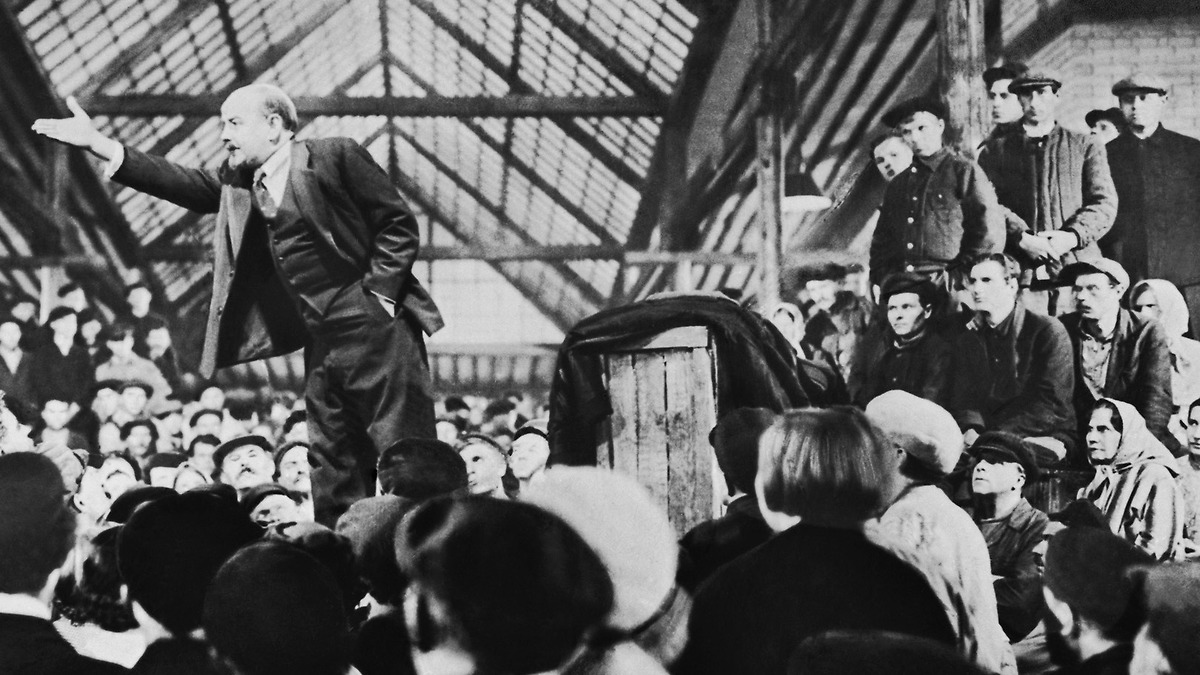 ソ連 16mmフィルム Lenin in October 十月革命におけるレーニン