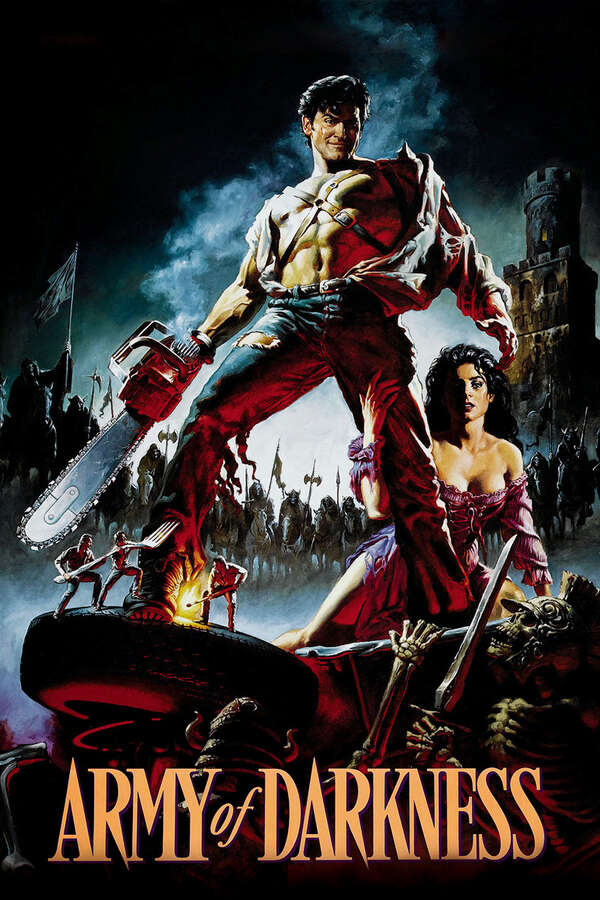 Movie poster for “Army of Darkness”.