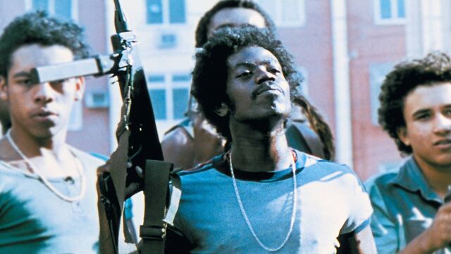 Leandro Firmino as Li’l Zé in City of God (2002).