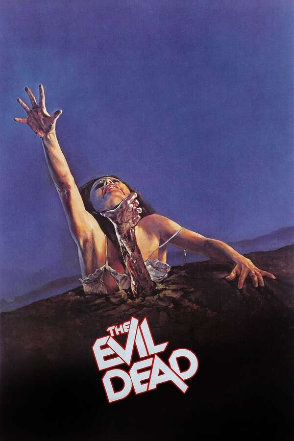 Movie poster for “The Evil Dead”.