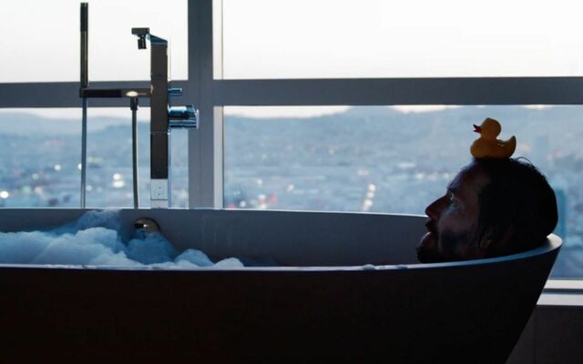 Time for a relaxing soak in the Letterboxd Year in Review. (The Matrix Resurrections.)